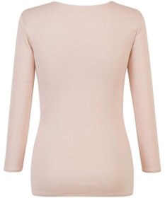 Wing あったかインナー 綿100％(肌側) 軽い ネックせまめ 8分袖 長袖 秋 冬 EL2950 ウイング／ワコール