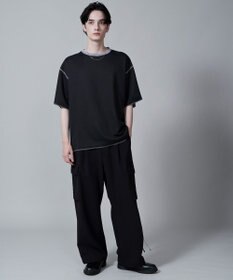 WEGO 【ユニセックス着用アイテム/リバーシブル】リバーシブルワンポイントT（S）