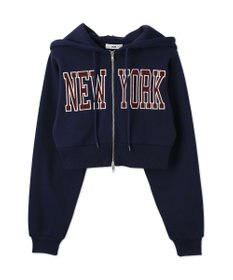 WEGO NEWYORK裏起毛ZIPパーカー