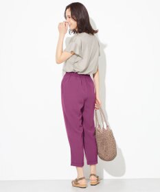 ANY 【接触冷感・UVケア】イージーケア美脚 パンツII