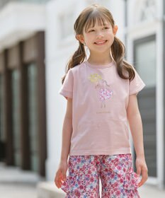 組曲 KIDS 【150-160㎝】ひまわりブーケ Tシャツ