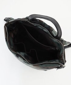 Y'SACCS ナイロン牛革リュック