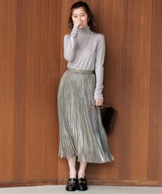 23区 S 【Oggi1月号/CLASSY.11月号掲載】スムージーコットン タートルネック ニット