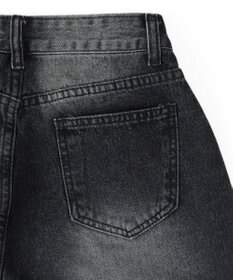 WEGO バックポケットロゴバギーデニム