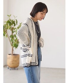 AMERICAN HOLIC クロシェカーディガン