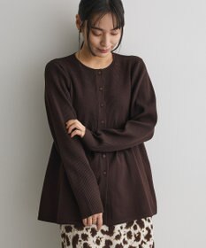 CRAFT STANDARD BOUTIQUE ポリエステルペプラムチュニック