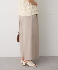 CRAFT STANDARD BOUTIQUE リネンライク3タックパンツ