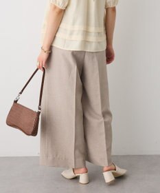 CRAFT STANDARD BOUTIQUE リネンライク3タックパンツ