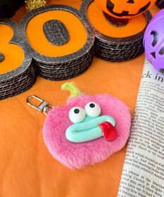 WEGO ミニぺろりんパンプキンモンスターぬいぐるみキーホルダー