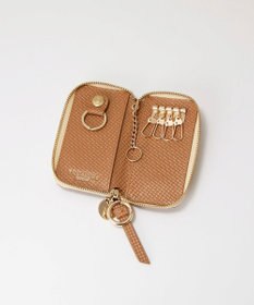 TOPKAPI 【TREASURE TOPKAPI】クロスエンボス レザー キーケース