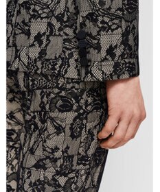 JOSEPH パッチワークレース　ダブルブレステッドジャケット