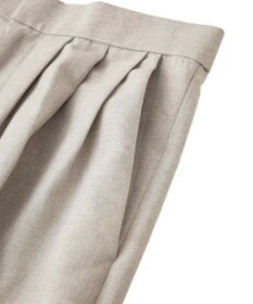 CRAFT STANDARD BOUTIQUE リネンライク3タックパンツ