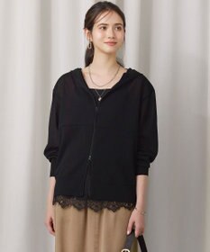 23区 【SLOW/一部店舗限定】シアーニット パーカー