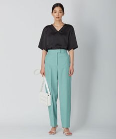 ICB 【洗える】 LooseWeave ワイドストレートパンツ