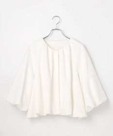 #Newans 【セレモニーにも/洗濯機可】バルーンヘムライトブルゾン​