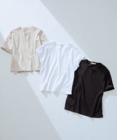 23区 S 【汗じみ防止/速乾性】フレンチスリーブ  IT Tシャツ