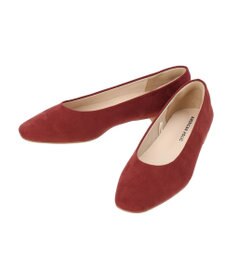 AMERICAN HOLIC 【整履き】スクエアトゥスェードフラットシューズ