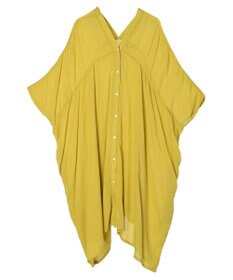 earth music&ecology レーヨンビッグシャツチュニック