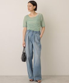 AMERICAN HOLIC 【2点SET】アシメシアーT＋ラメインナー