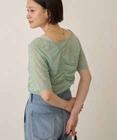 AMERICAN HOLIC 【2点SET】アシメシアーT＋ラメインナー