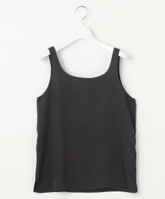 自由区 【洗える・XSサイズあり】ECOサテンインナー タンクトップ