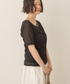 AMERICAN HOLIC 【2点SET】アシメシアーT＋ラメインナー