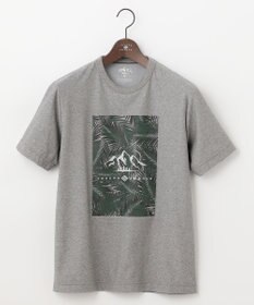 JOSEPH ABBOUD MOUNTAIN 【UNISEX】スラブリーフプリント Tシャツ