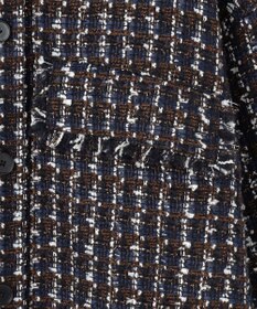 #Newans ツイードブルゾン