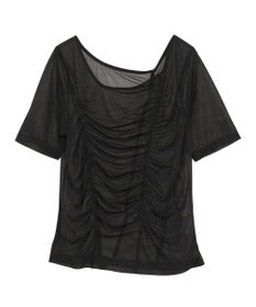 AMERICAN HOLIC 【2点SET】アシメシアーT＋ラメインナー