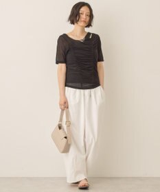 AMERICAN HOLIC 【2点SET】アシメシアーT＋ラメインナー