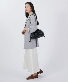 LeSportsac E/W CITY DRAWSTRING BAG??? /アップタウンブラックシャイン/ブラック