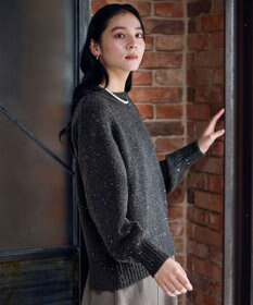 ANY スパンコールニット