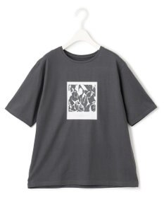 ICB 【洗える】 ロゴTEE カットソー