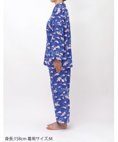 tsumori chisato SLEEP ツモリチサト パジャマ 綿100%(本体) 楊柳素材 9分袖 長袖 9分丈 レディース UDT310 /ワコール