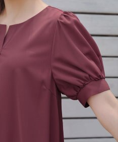 Tiaclasse 【洗える・XSサイズ】裾切替マーメイドフレアワンピース