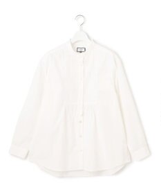 J.PRESS YORK STREET 【WOMEN】コットンタイプライターストライプ ブラウス