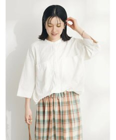 CRAFT STANDARD BOUTIQUE ＢＩＧポケットナイロンブラウス