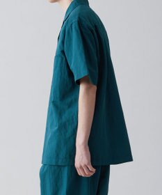 UNFILO MENS ライトリネン オープンカラーシャツ [23年春夏商品]