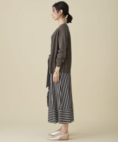 自由区 L ペーパーコットンニット カーディガン