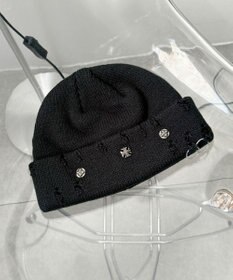 WEGO メタルチャームニットキャップ