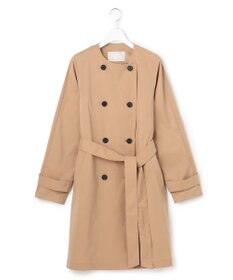 ICB 【2WAY仕様】メモリーストレッチタフタ トレンチコート