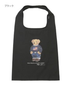 MOONBAT POLO RALPH LAUREN(ポロ ラルフローレン) ポケッタブルレインバッグ　フラッグベア