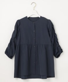 ANY SIS 【洗える】ギャザースリーブ ブラウス