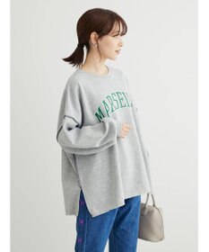 Green Parks ・ＲＡＹ　ＣＡＳＳＩＮ　ロゴｐｔカラーステッチスウェット