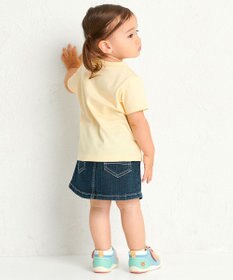 MIKI HOUSE HOT BISCUITS 【70-120cm】【Everyday Series】ワンポイント 半袖Tシャツ