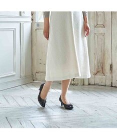 Riz raffinee <Riz raffinee>バックルモチーフコンビパンプス