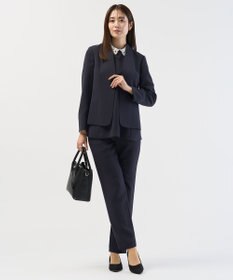 J.PRESS LADIES S 【セットアップ対応・2way】セラテリーダブルクロス ブラウス