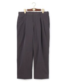 J.PRESS MEN 【J.PRESS ORIGINALS】【UNISEX】High Power Stretch Mechanical 1Tuck Slacks / New Wide Piped Stem
