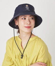 MOONBAT 【WEB限定】POLO RALPH LAUREN（ポロ ラルフ ローレン）遮光 レインハット  FLAG BEAR ポロベア