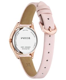 CITIZEN 【電池交換不要 ソーラーテックウオッチ】wicca「ACTIVE LINE」KH3-762-10 ピンクゴールド ピンクベージュ